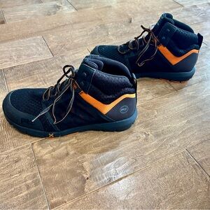 Timberland PRO Men’s Radius Composite Toe Work Sneaker Black Orange Size 12 XW